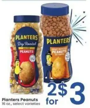 Albertsons Planters Peanuts offer