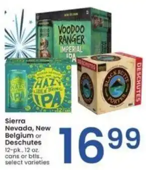 Albertsons Sierra Nevada, New Belgium or Deschutes offer