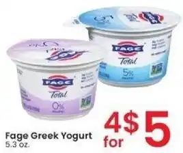 Albertsons Fage Greek Yogurt offer