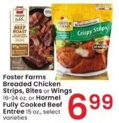 Albertsons Foster Farms Breaded Chicken Strips, Bites or Wings offer