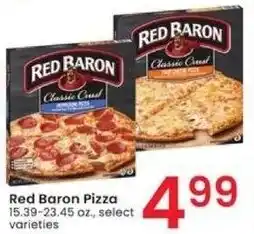 Albertsons Red Baron Pizza offer