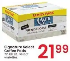 Albertsons Signature Select Coffee Pods offer