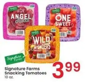 Albertsons Signature Farms Snacking Tomatoes offer