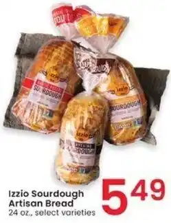 Albertsons Izzio Sourdough Artisan Bread offer