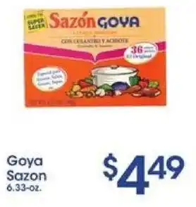 Price Rite Goya Sazon offer