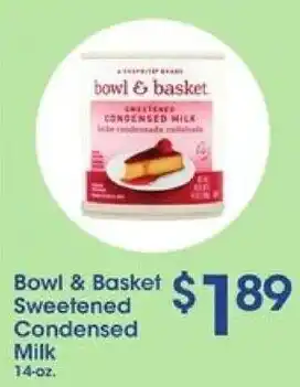 Price Rite Bowl & Basket Sweetened Condensed Milk offer