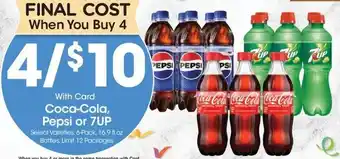 King Soopers Coca-Cola, Pepsi or 7UP offer