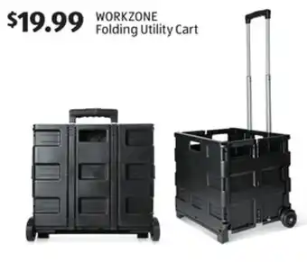 Aldi Workzone folding utility cart offer
