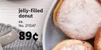 Lidl Jelly-filled donut offer
