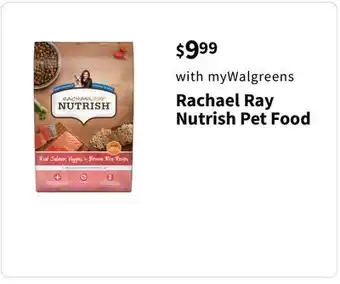 Walgreens Rachael ray nutrish pet food offer