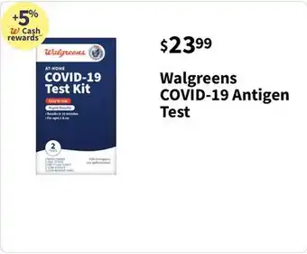Walgreens Walgreens covid-19 antigen test offer