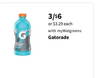 Walgreens Gatorade offer