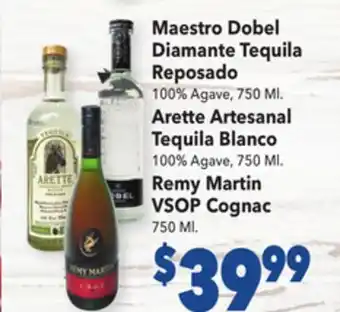 Vallarta Supermarkets Maestro dobel diamante tequila reposado offer