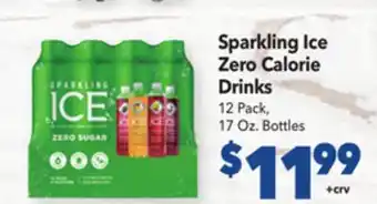 Vallarta Supermarkets Sparkling ice zero calorie drinks offer