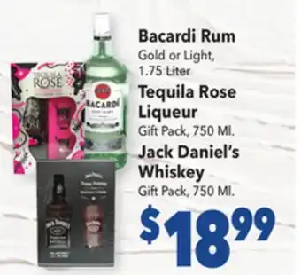 Vallarta Supermarkets Bacardi rum offer