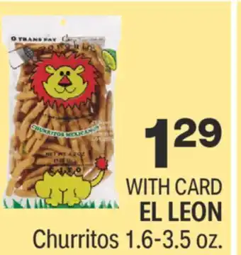 CVS El leon churritos 1.6-3.5 oz offer