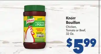 Vallarta Supermarkets Knorr bouillon offer