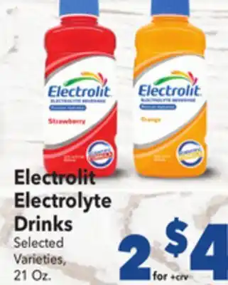 Vallarta Supermarkets Electrolit electrolyte drinks offer