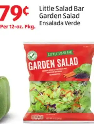 Aldi Little salad bar garden salad offer