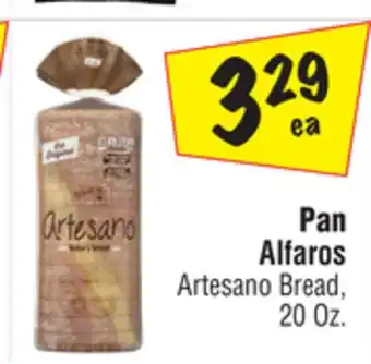 El Super Artesano bread offer