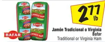 El Super Traditional or virginia ham offer