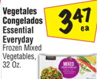 El Super Essential everyday frozen mixed vegetables offer