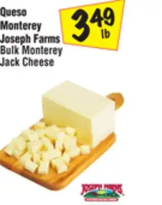El Super Bulk monterey jack cheese offer