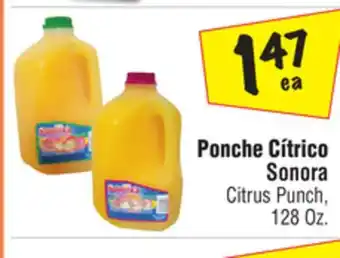 El Super Citrus punch offer