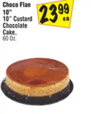 El Super 10 custard chocolate cake offer