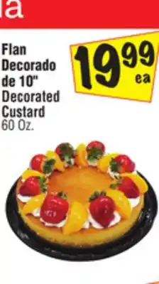 El Super Decorated custard offer