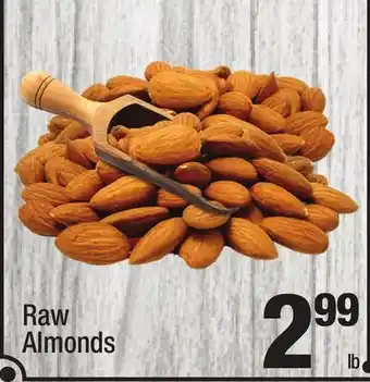 Super King Markets Raw almonds offer