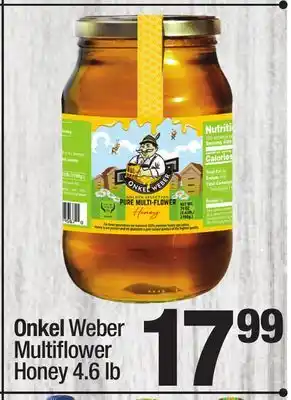 Super King Markets Onkel weber multifl ower honey offer