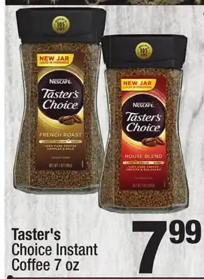 Super King Markets Taster's choice instant coffee offer