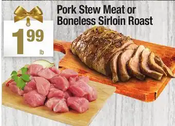 Super King Markets Boneless sirloin roast offer