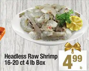 Super King Markets Headless raw shrimp offer