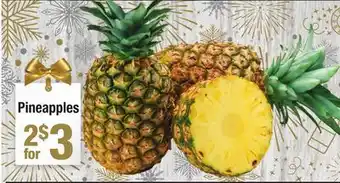Super King Markets Pineapples offer