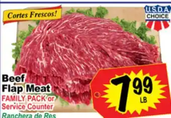 Superior Grocers Beef flap meat offer