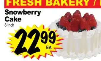 Superior Grocers Snowberry cake offer
