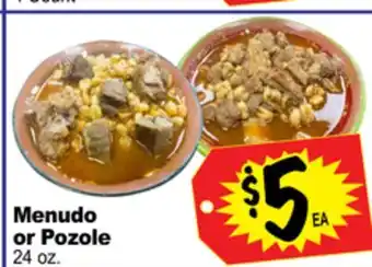 Superior Grocers Menudo or pozole offer