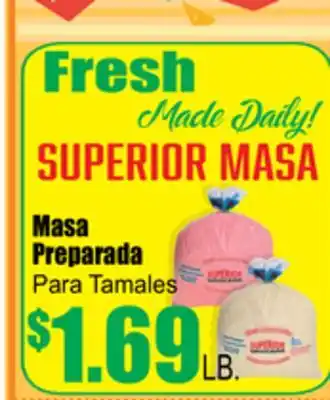 Superior Grocers Superior masa offer