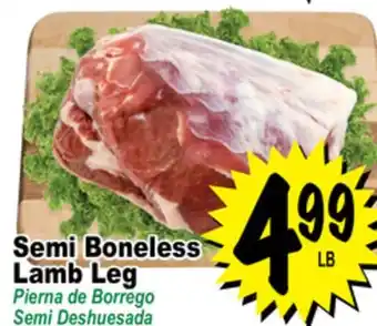 Superior Grocers Semi boneless lamb leg offer