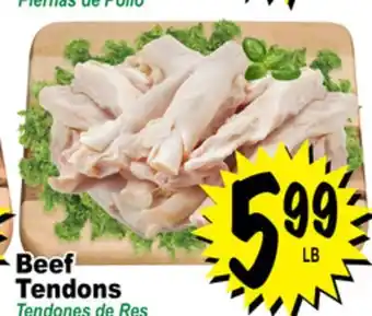 Superior Grocers Beef tendons offer