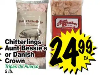 Superior Grocers Chitterlings aunt bessie's or danish crown tripas de puerco offer