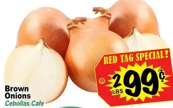 Superior Grocers Brown onions offer