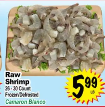 Superior Grocers Raw shrimp offer