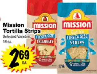 Superior Grocers Mission tortilla strips offer