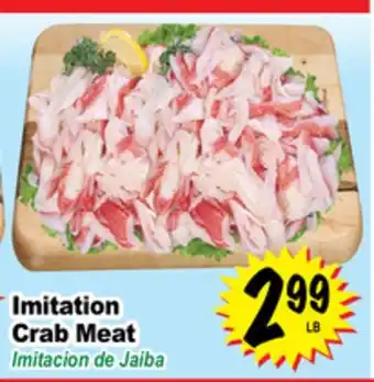 Superior Grocers Imitation crab meat offer