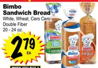 Superior Grocers Bimbo sandwich bread offer