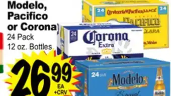 Superior Grocers Modelo, pacifico or corona offer