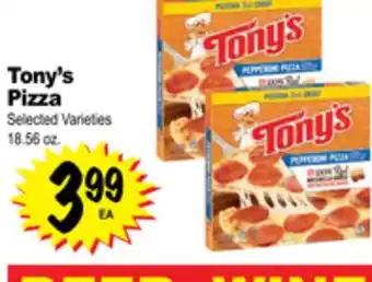 Superior Grocers Tony's pizza offer